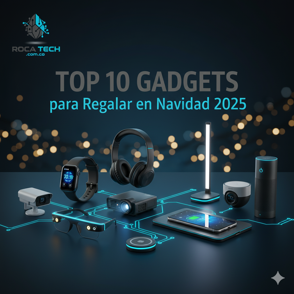 Top 10 Gadgets para Regalar en Navidad 2025